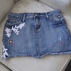 Denim Mini skirt